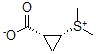 CAS 登录号：125559-51-5， (1R,2R)-2-二甲基锍环丙烷-1-羧酸内盐
