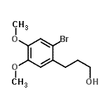 CAS#: 125593-63-7, 3-(2-Bromo-4,5-Dimethoxyphenyl)-1-Propanol