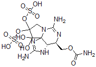 CAS 登录号：125604-84-4， 11-羟基石房蛤毒素硫酸酯