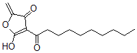 CAS 登录号：125620-70-4， 4-癸酰-5-羟基-2-亚甲基呋喃-3-酮
