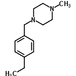 CAS#: 125743-59-1, 1-(4-Ethylbenzyl)-4-Methylpiperazine