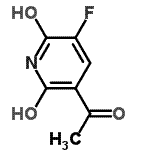 CAS 登录号：125758-37-4， 3-乙酰基-5-氟-6-羟基-2(1H)-吡啶酮