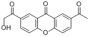 CAS 登录号：125769-47-3， 2-乙酰基-7-(2-羟基乙酰基)氧杂蒽-9-酮