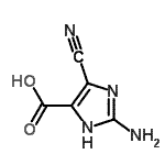 CAS#: 125815-69-2, 2-Amino-4-Cyano-1H-Imidazole-5-Carboxylic Acid