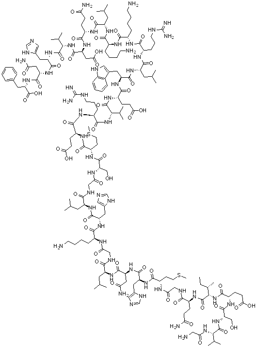 CAS 登录号：12583-68-5， 合成氨基-封端甲状旁腺激素