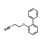 CAS#: 125849-31-2, 3-(2-Biphenylyloxy)Propanenitrile