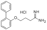 CAS 登录号：125849-41-4， 4-(2-联苯基氧基)丁脒盐酸盐