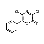 CAS#: 125850-00-2, 3,5-Dichloro-6-Phenyl-2H-1,4-Oxazin-2-One