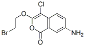 CAS 登录号：126062-22-4， 7-氨基-3-(2-溴乙氧基)-4-氯异苯并吡喃-1-酮