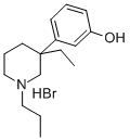 CAS 登录号：126088-59-3， 3-(3-乙基-1-丙基哌啶-3-基)苯酚氢溴酸盐
