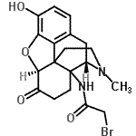 CAS#: 126104-23-2, 2-Bromo-N-[(5beta,9alpha)-3-Hydroxy-17-Methyl-6-Oxo-4,5-Epoxymorphinan-14-Yl]Acetamide