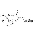 CAS#: 126210-25-1, 6-Azido-6-Deoxy-2,3-O-Isopropylidene-alpha-L-Fructofuranose