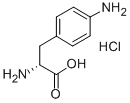 CAS 登录号：126257-07-6， 4-氨基-D-苯基丙氨酸盐酸盐