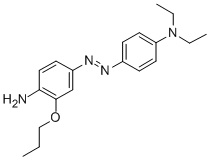 CAS 登录号:126335-33-9, 4-(4-二乙基氨基苯基)偶氮-2-丙氧基苯胺