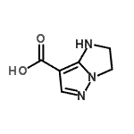 CAS#: 126352-85-0, 2,3-Dihydro-1H-Imidazo[1,2-b]Pyrazole-7-Carboxylic Acid