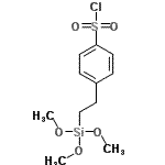 CAS 登录号：126519-89-9， 4-[2-(三甲氧基硅烷基)乙基]苯磺酰氯