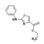 CAS 登录号：126533-76-4， 乙基2-苯胺基-1,3-噻唑-4-羧酸酯