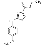 CAS#: 126533-79-7, Ethyl 2-[(4-Methoxyphenyl)Amino]-1,3-Thiazole-4-Carboxylate
