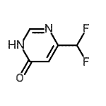 CAS 登录号：126538-89-4， 6-(二氟甲基)-4(1H)-嘧啶酮