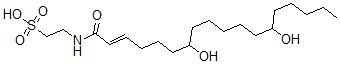CAS#: 126584-06-3, 2-[[(E)-7,13-Dihydroxyoctadec-2-Enoyl]Amino]Ethanesulfonic Acid
