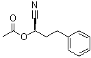 CAS 登录号：126641-88-1， (1R)-1-氰基-3-苯基丙基乙酸酯