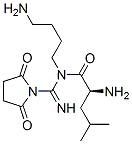 CAS 登录号：126673-18-5， 4-[[(2S)-1-[4-(二氨基亚甲基氨基)丁基氨基]-4-甲基-1-氧代戊烷-2-基]氨基]-4-氧代丁酸
