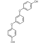 CAS 登录号：126716-90-3， 4,4'-[1,3-亚苯基二(氧基)]二苯酚