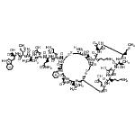 CAS#: 126738-34-9, N-({(1R,4S,7S,10S,13S,16S,19S,22S,25R,28S,31R,36R,39S,42S,45S)-31-Amino-7,22-Bis(4-Aminobutyl)-42-(2-Amino-2-Oxoethyl)-39-Benzyl-4-(2-Carboxyethyl)-10,19-Bis(Carboxymethyl)-13-[(1R)-1-Hydroxyethyl]-28 -(Hydroxymethyl)-45-Isobutyl-16-[2-(Methylsulfanyl)Ethyl]-3,6,9,12,15,18,21,24,27,30,38,41,44,47-Tetradecaoxo-33,34,49,50-Tetrathia-2,5,8,11,14,17,20,23,26,29,37,40,43,46-Tetradecaazabicyclo[23.22.4]H Enpentacont-36-Yl}Carbonyl)-L-Histidyl-L-Glutaminyl-L-alpha-Aspartyl-L-Valyl-L-Isoleucyl-L-Tryptophan