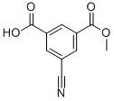 CAS#: 126739-90-0, 5-Cyano-1,3-Benzenedicarboxylic Acid 1-Methyl Ester