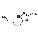 CAS#: 126748-59-2, 5-Pentyl-1H-Pyrazol-3-Amine