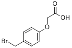 CAS 登录号：126771-41-3， 2-[4-(溴甲基)苯氧基]-乙酸