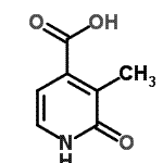 CAS#: 126798-27-4, 3-Methyl-2-Oxo-1,2-Dihydro-4-Pyridinecarboxylic Acid