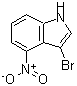 CAS#: 126807-08-7, 3-Bromo-4-Nitro-1H-Indole