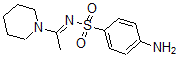 CAS 登录号：126826-67-3， (NE)-4-氨基-N-(1-哌啶-1-基亚乙基)苯磺酰胺