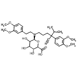 CAS#: 126883-99-6, N-[4-Cyano-4-(3,4-dimethoxyphenyl)-5-methylhexyl]-N-[2-(3,4-dimethoxyphenyl)ethyl]-beta-L-glycero-hexopyranuronosylamine