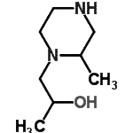 CAS#: 126934-46-1, 1-(2-Methylpiperazin-1-Yl)Propan-2-Ol