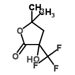CAS#: 126953-88-6, 3-Hydroxy-5,5-Dimethyl-3-(Trifluoromethyl)Tetrahydrofuran-2-One