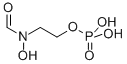 CAS#: 126986-24-1, N-hydroxy-N-(2-(phosphonooxy)ethyl)-Formamide