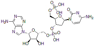 CAS#: 127067-28-1, [(2R,3S,5R)-5-(4-Amino-2-Oxopyrimidin-1-Yl)-2-(Phosphonooxymethyl)Oxolan-3-Yl] [(2R,3S,4R,5R)-5-(6-Aminopurin-9-Yl)-3,4-Dihydroxyoxolan-2-Yl]Methyl Hydrogen Phosphate