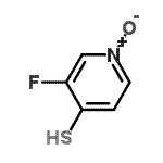 CAS#: 127108-53-6, 3-Fluoro-4-Pyridinethiol 1-Oxide