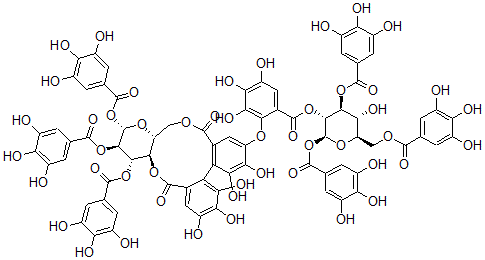 CAS 登录号：127243-65-6， 虾子花鞣质A
