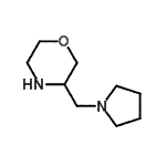CAS#: 127320-83-6, 3-(1-Pyrrolidinylmethyl)Morpholine