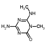 CAS#: 127480-39-1, 4-Amino-1-Methyl-6-(Methylamino)-1,3,5-Triazin-2(1H)-One