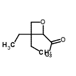 CAS#: 127565-53-1, 3,3-Diethyl-2-Oxetanecarbonyl Chloride