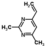 CAS#: 127588-28-7, 2,4-Dimethyl-6-Vinylpyrimidine