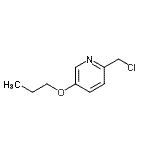 CAS#: 127590-89-0, 2-(Chloromethyl)-5-Propoxypyridine