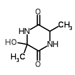 CAS#: 127605-72-5, 3-Hydroxy-3,6-Dimethyl-2,5-Piperazinedione
