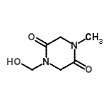 CAS#: 127605-74-7, 1-(Hydroxymethyl)-4-Methyl-2,5-Piperazinedione