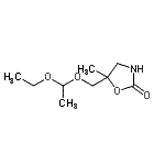 CAS#: 127661-17-0, 5-[(1-Ethoxyethoxy)Methyl]-5-Methyl-1,3-Oxazolidin-2-One
