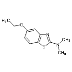 CAS#: 127681-79-2, 5-Ethoxy-N,N-Dimethyl-1,3-Benzothiazol-2-Amine